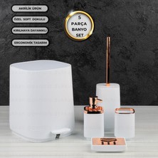 Arow Angela 5li Banyo Seti Beyaz