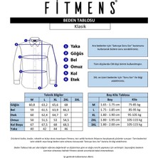 Fitmens Erkek Klasik Uzun Kol Kışlık Ekoseli Oduncu Yaka Altı Düğmeli Pamuklu Hediye Kutulu Gömlek M841 - Lacivert