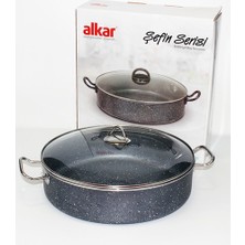 Alkar Şefin Serisi 40CM Otantik Basık Tencere Şefin Serisi
