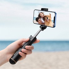 Alleon Baseus Mini Bluetooth Teleskobik Katlanabilir Selfie Stick Kablosuz Monopod