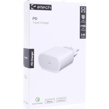 Etech IPHONE UYUMLU 20W Pd Şarj Adaptörü