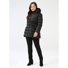 Selen Siyah Kadın Mont 22KSL6022