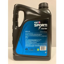 Elf Sporti 7 A3-B4 10W-40 Motor Yağı 4 Litre (Üretim Yılı: 2022)