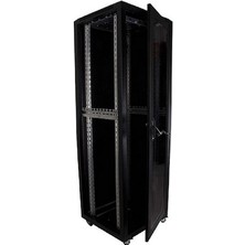 Tekniksat Trk 47U 600X600 19'' Inc Termostatlı 2 Fanlı Rack Kabin Pro Model