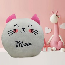 Sevimli Kedi Polar Yastık