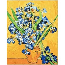 AYB Canvas Van Gogh Süsen Sayılarla Boyama Seti Rulo 70 x 90 cm