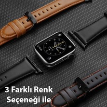 Dux Ducis Apple Watch 42/44/45MM Için Business Deri Kayış Kordon