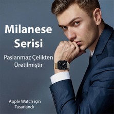 Dux Ducis Apple Watch 38/40/41MM Için Milanese Premium Milano Loop Kayış Kordon