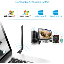 Livx Edup USB Wifi Pro Sinyal Yakınlaştırıcı – Güçlendirici Adaptör Kart 1300 Mbps EP-AC1686