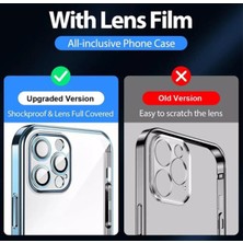 Dexmon iPhone 11 Kılıf 3D Kamera ve Lens Korumalı Ultra Lüks Razer Platin Silicone Case