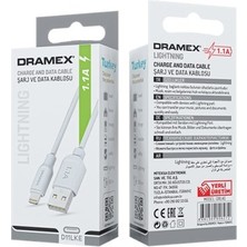 Dramex D11LKE 1.1 A Lightning USB Şarj ve Data Kablosu ( Ekonomik Mini Kutu)