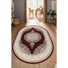 Dijital Baskılı Kaymaz Taban Yıkanabilir Oval Salon Halısı Mutfak Halısı Yolluk NDO-HT-462