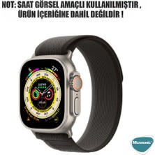 Microsonic Apple Watch Series 8 41MM Kordon Trail Loop Siyah