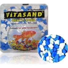 Vitasand Çakıl Taşı Mavi-Beyaz 2 Paket