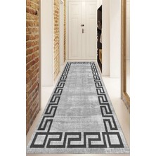 Dijital Baskılı Kaymaz Taban Yıkanabilir Modern Yolluk ve Koridor Halısı NDU-HY-823