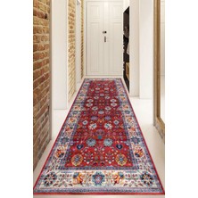 Napoli Home Dijital Baskılı Kaymaz Taban Yıkanabilir Modern Yolluk ve Koridor Halısı NDU-HT-994