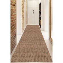 Napoli Home Dijital Baskılı Kaymaz Taban Yıkanabilir Modern Yolluk ve Koridor Halısı NDU-HT-729