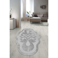 Napoli Home Dijital Baskılı Kaymaz Taban Yıkanabilir Lazer Kesim Salon Halısı Yolluk NLZR-HT-1019