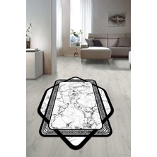 Napoli Home Dijital Baskılı Kaymaz Taban Yıkanabilir Lazer Kesim Salon Halısı Yolluk NLZR-HT-796