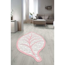 Dijital Baskılı Kaymaz Taban Yıkanabilir Lazer Kesim Salon Halısı Yolluk NLZR-SD-492