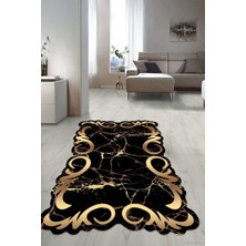 Napoli Home Dijital Baskılı Kaymaz Taban Yıkanabilir Lazer Kesim Salon Halısı Yolluk NLZR-SD-773