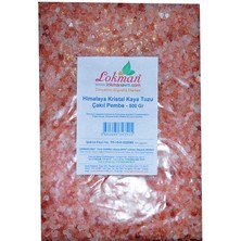 Lokman Yemeklik Himalaya Kristal Kaya Tuzu Çakıl Pembe 500 gr