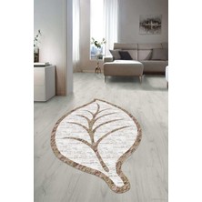 Napoli Home Dijital Baskılı Kaymaz Taban Yıkanabilir Lazer Kesim Salon Halısı Yolluk NLZR-SD-489