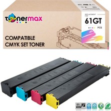 tonermax Sharp MX-3070N Muadil Toner Takım / Sharp MX-61GT Cmyk Set