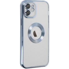 Bilişim Aksesuar iPhone 11 Kılıf Slot Silikon - Sierra Blue