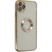 Bilişim Aksesuar iPhone 11 Pro Max Kılıf Slot Silikon - Gold