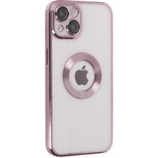 Bilişim Aksesuar iPhone 14 Plus Kılıf Slot Silikon - Rose Gold