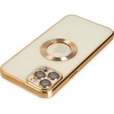 Bilişim Aksesuar iPhone 12 Pro Kılıf Slot Silikon - Gold