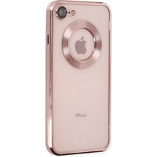 Bilişim Aksesuar iPhone Se 2020 Kılıf Slot Silikon - Rose Gold