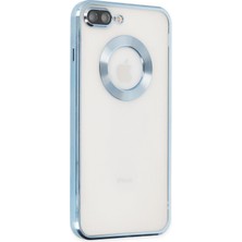 Bilişim Aksesuar iPhone 8 Plus Kılıf Slot Silikon - Sierra Blue