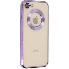 Happycase iPhone 7 Kılıf Slot Silikon - Mor