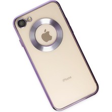 Happycase iPhone 7 Kılıf Slot Silikon - Mor