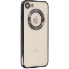 Happycase iPhone 8 Kılıf Slot Silikon - Siyah