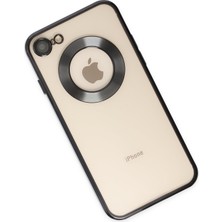 Happycase iPhone 7 Kılıf Slot Silikon - Siyah