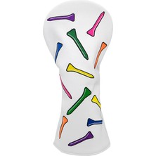 Catrne Su Geçirmez Pu Golf Kapağı Fairway Hibrit Headcover Sleep Koruyucu Desen 16X33CM (Yurt Dışından)