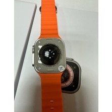 Laxsam Gs Ultra 8 Akıllı Saat 49MM Kordon Kilitli Vidalı Kasa Tasarımı-Hediye Kordon