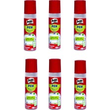 Pritt Sıvı Yapıştırıcı 40 ml 6 Adet Pritt Pen Glue Yapıştırıcı 6 Adet Glue Pen Sünger Uçlu Yapıştırıcı 1 Paket