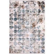 Ipek Halı Allures 12026 Mavi Modern Salon Halısı