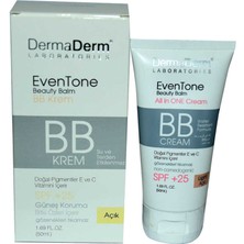 Gizzodo Eventone Bb Krem Açık Ton Vitaminli Spf+25 Güneş Koruma Bitki Özlü 50 Ml