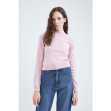 DeFacto Kazak Slim Fit Yarım Balıkçı Yaka R1693AZ22AU