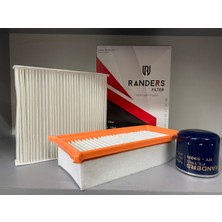 Randers Dacıa Logan 1.5 Filtre Set ( Yağ Filtresi / Hava Filtresi / Polen Filtresi)