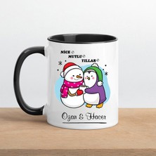 Nil Hediye Yeni Yıl Hediyesi Nice Mutlu Yıllar Kupa Bardak