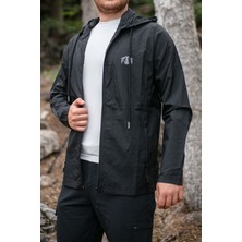 Huğlu Outdoor Su Geçirmez Içi Mebranlı Düz Mercan Unisex Yağmurluk