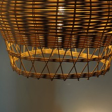 Rattam Rattan Avize Bambu Sarkıt: Genius 40X45CM