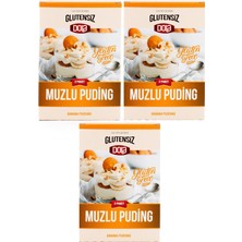 Dola Glutensiz Muzlu Puding 230 gr 3 Adet