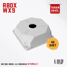 Düz Tech Bilişim 40 Adet Kamera Montaj Buat Kutusu